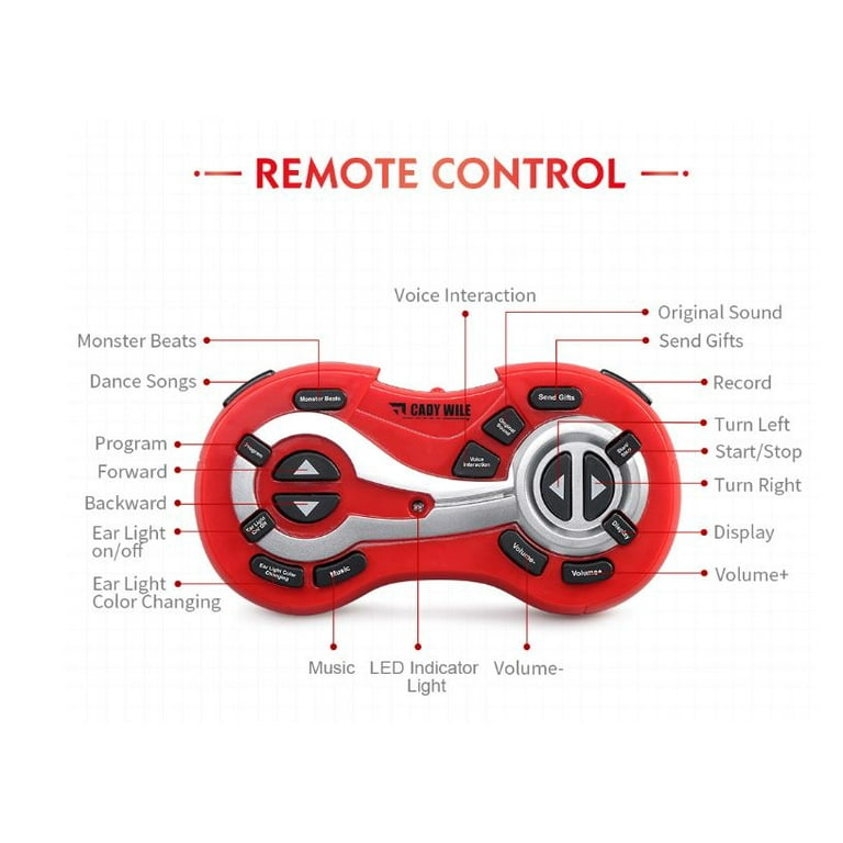 K3 Cady Wile Advanced Functional RC Smart Robot - Walmart.com