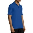 thumbnail image 2 of Hanes Men's X-Temp Short Sleeve Pique Polo Shirt, 2 of 7