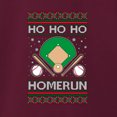 thumbnail image 3 of Wild Bobby Ho Ho Ho Homerun, Baseball Fan Christmas Design Christmas Sweater Design | Holiday Unisex Boys Girls Graphic Youth T-Shirt, 3 of 5