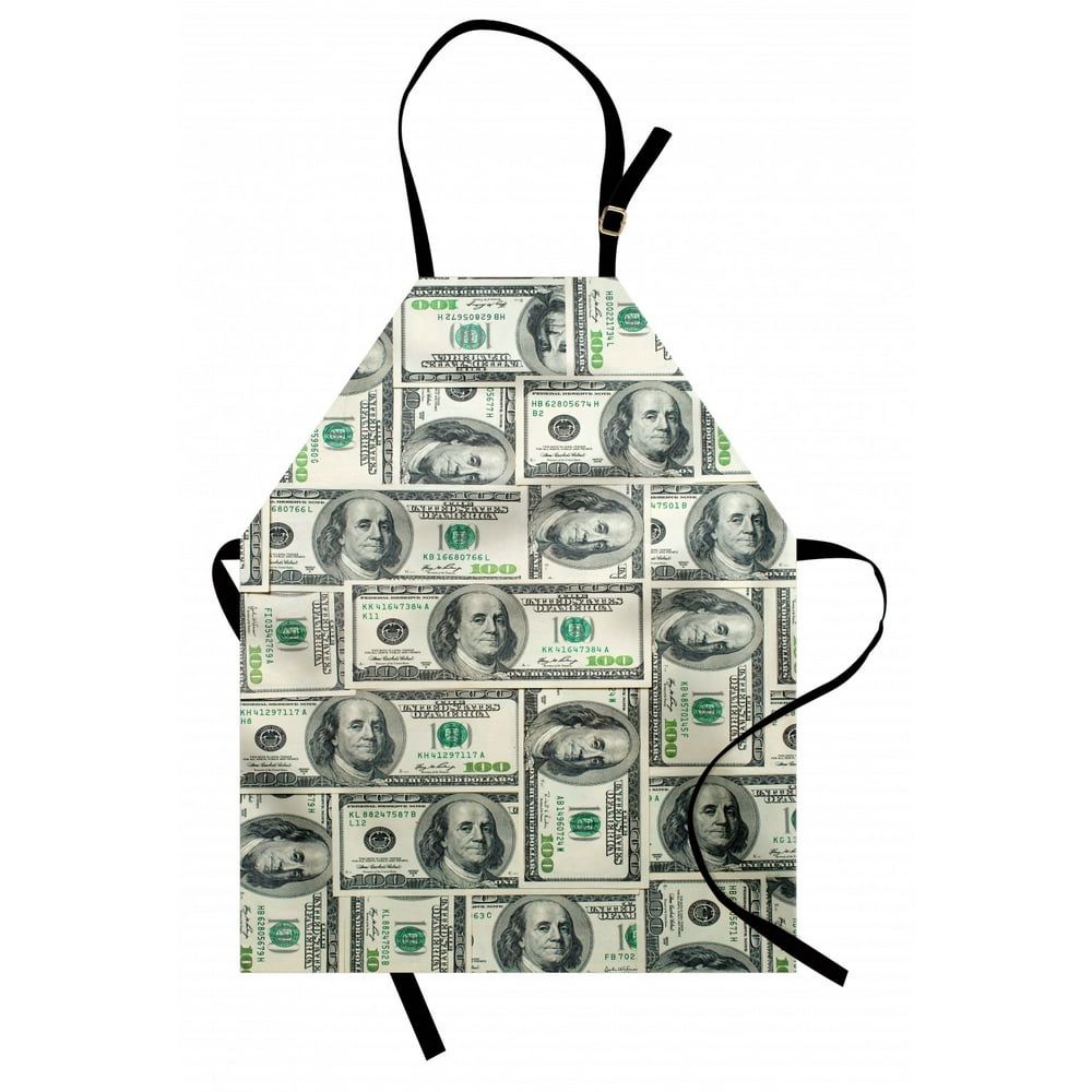 Money Apron Dollar Bills of United States Federal Reserve with the
