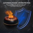 thumbnail image 2 of Simulated Volcano Lava LED Light Humidifier Misting Air Humidifier,B, 2 of 5