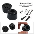 thumbnail image 3 of 9pcs Tope de goma para muebles, patas de altavoz, almohadillas de piso, D31x29xH22mm, 3 of 7