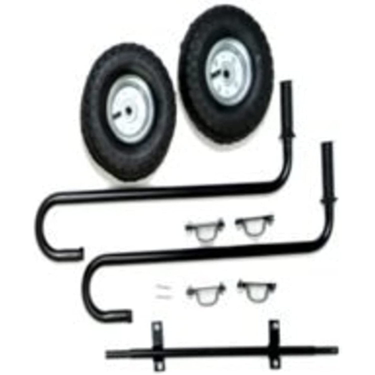 Jiaiun LFWKT Universal Wheel Kit for Small Round 1" Tubing Roll Cage
