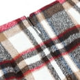 thumbnail image 4 of JGNGSHN Plaid Skirts for Women Slim Knee Length Pencil Wool Skirt Fashion Business wear, 4 of 4