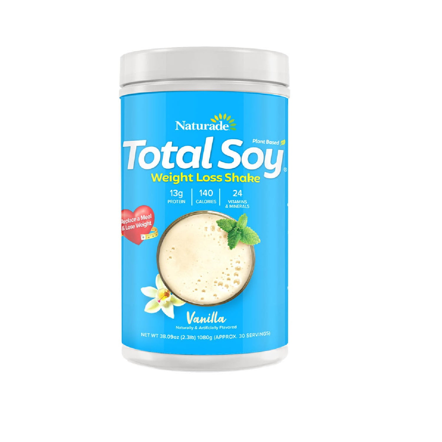 Naturade Total Soy, Vanilla 30 Servings (2.3 lb)