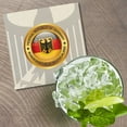 thumbnail image 2 of Germany Coat Of Arms Glossy 4'' X 4'' Square Wooden Coaster, 2 of 3