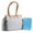 Gray Stripe, variant on Fit & Fresh Copley Lunch Bag for Women, Large Lunch Tote, Reusable Insulated Lunch Bag for Work, Black, Best Used for On-the-Go Snacks, Workday Meals, and Travel