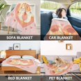thumbnail image 7 of 50x60 inch Crystal Fleece & Arctic Fleece Blanket Soft Bed Throws for Home or Camping Cartoon Cat and Dog, 7 of 7