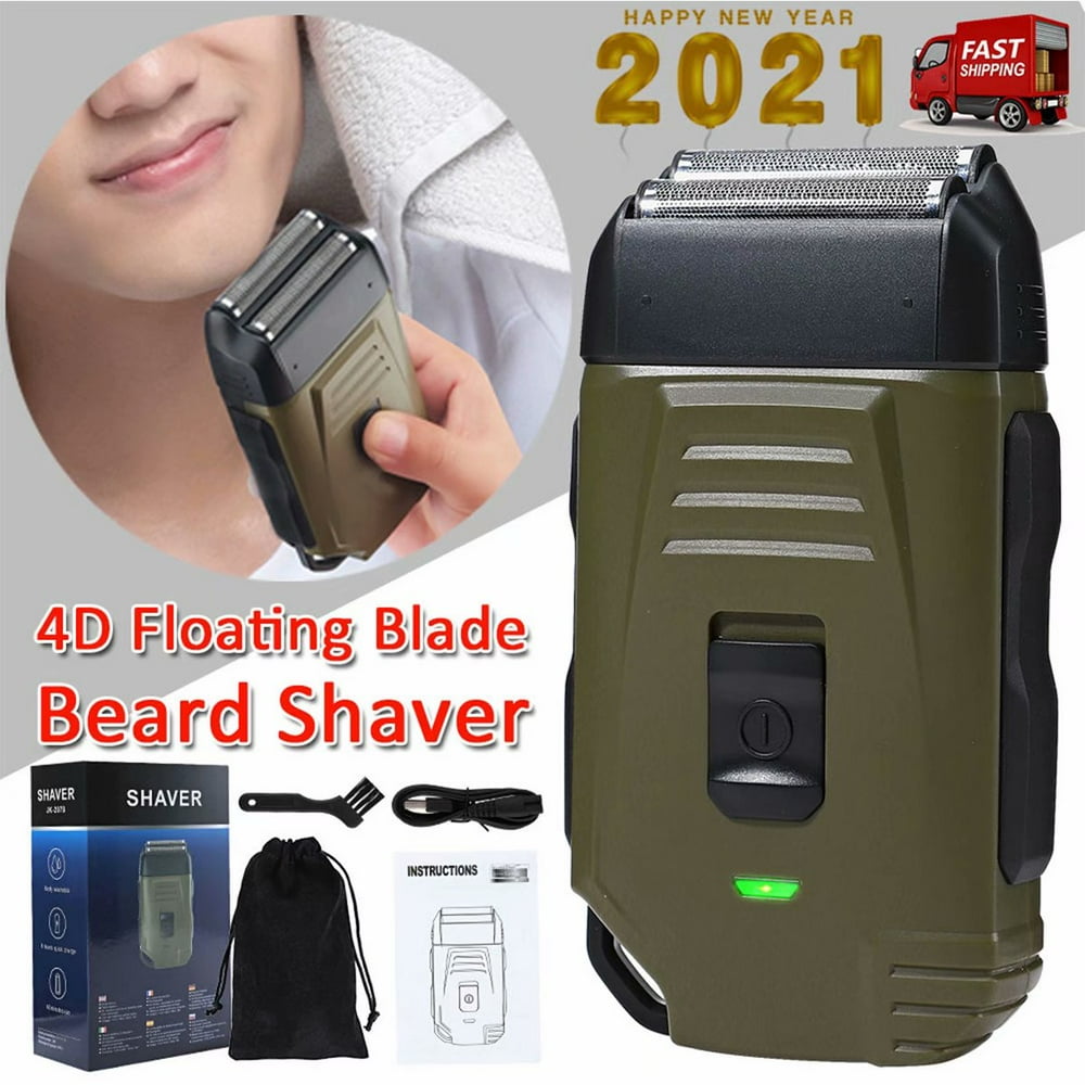 Charites Electric Hair Clippers Trimmer Bald Head Dual Foil Twin Blade