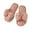 Pink, variant on Lovskoo 2024 Womens Slippers Open Toe Slip On Shoes Cute Strawberry Linen Bow Slippers Indoor Home Flat Bottom Indoor and Outdoor Floor Mute Slippers Pink