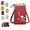 Red, variant on Indefinitet/Luminousdo Women Sling Cross-Body Wallet with Mobile Cell Phone Holder, Forever Savour Mobile Phone Bag