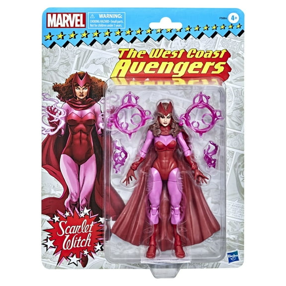 Marvel: Legends Series Scarlet Witch Kids Toy Action Figure for Boys and Girls Ages 4 5 6 7 8 and Up (6”)