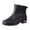 Black, variant on Women's Rain B𝗈𝗈𝑡𝑠 Wide Width Ankle Ru𝖻𝖻er Rainboot Fashion Wate𝗋proof Che𝗅sea Shoes Non-S𝗅ip Short Rain Shoes Outdoor Work Garden Shoes for Boating, Camping, Farming, Fishing