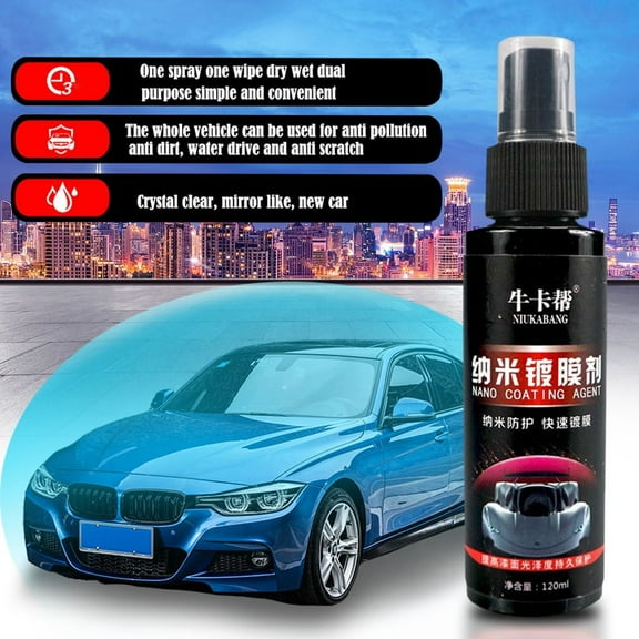 120ML Car Oxidation Liquid Ceramic Coat Super Hydrophobic Glass Car paint Coati Auto Accessories For Cars Smart Car Accessories