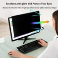 thumbnail image 4 of Pozlle Computer Privacy Screen Shield Compatible for 21.5/22 Inch 16:9 Widescreen Desktop Monitor - Anti Glare & Blue Light Filter - Hanging Design for Easy On/Off, 4 of 6