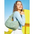 thumbnail image 4 of Bolso de hombro WESTBRONCO Small Puffer Crescent de nylon para mujer, 4 of 6