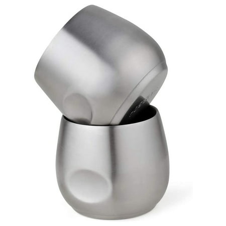 

Stainless Steel Espresso Cups 2Pcs 150Ml Double Wall Insulated Unbreakable Tumbler Small Cup for Outdoor Picnics Party