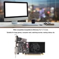 thumbnail image 4 of Tarjeta Gráfica Para Computadora, Tarjeta Gráfica Frecuencia De 700 MHz 2 GB DDR3 64 Bits PCI E Frecuencia De Memoria De 1200 MHz Para Visualización De Películas Para 7 8, 4 of 8
