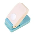 thumbnail image 4 of yuksok Tab Punch Craft Paper Punch for Classification File Notebook Planner Inserts Hexagonal, 4 of 9