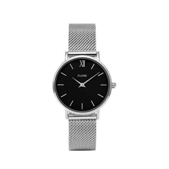 Cluse Women's Minuit Mesh CL30015 Silver Stainless-Steel Quartz Fashion Watch