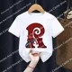 thumbnail image 3 of Camiseta de algodón para niños, niña y niño, Marvels, SpiderMan, letras de la A a la Z, ropa de dibujos animados Kawaii, camisetas para niños, camisetas casuales de moda para bebés pequeños, 3 of 5