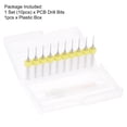 thumbnail image 4 of Uxcell Tungsten Carbide CNC Engraving Micro PCB Drill Bits Set 0.7mm, 4 of 5