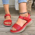 thumbnail image 2 of WILLBEST Sandalias Casuales Para Mujer Sandalias Cómodas Para Uso Diario Con Diseño Hueco Y Cierre Para Atuendos Casuales Y Actividades De Verano, 2 of 9