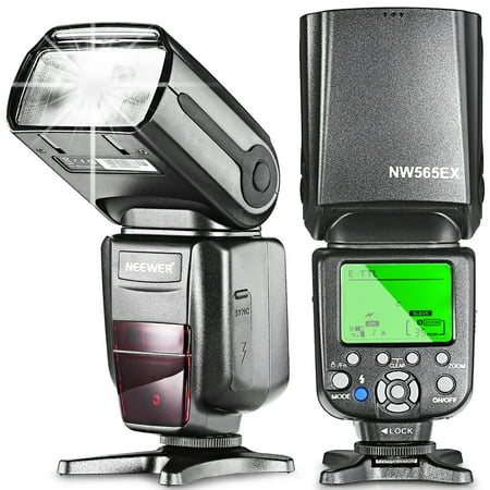 Neewer NW565EX-C E-TTL Slave Flash Speedlite with Flash Diffuser for Canon 5D Mark III,5D Mark II,7D,30D,40D,50D and