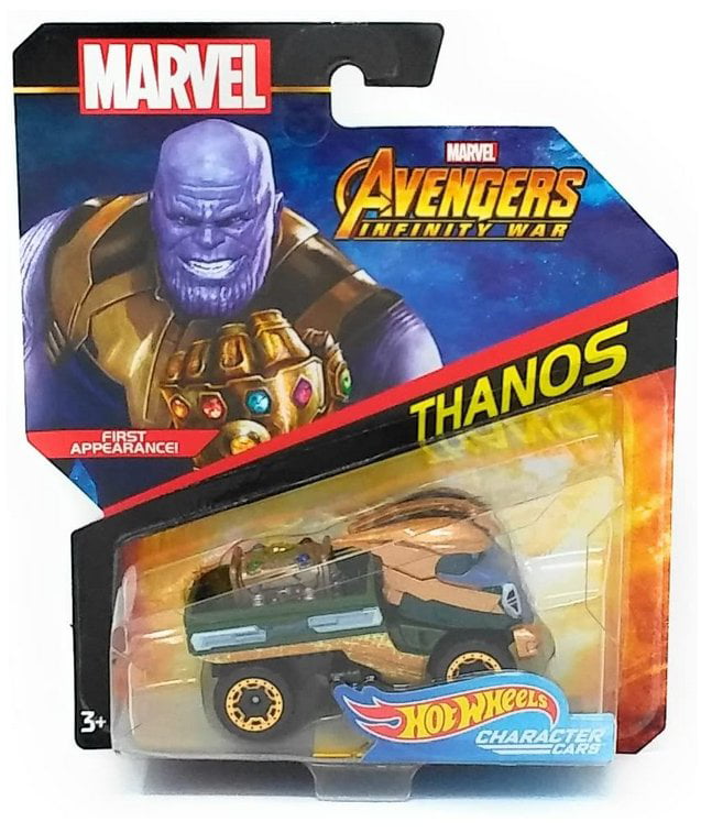 Thanos voiture en métal diecast hotwheels Infinitiy War Marvel Mattel 
