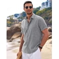 thumbnail image 3 of 1pcs shirt for men--grey, 3 of 6