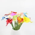 thumbnail image 4 of Simulación de lirio de cala de PU, miniherradura para decoración de bodas en casa con flores falsas, 4 of 6