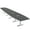 Asian Night w/Matte Black Base with Electric, variant on Modular 22 Person Powered Boardroom Table Boat Shaped Metal T-Bases