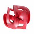 thumbnail image 2 of El rastro de los pensamientos Escultura digital Escultura abstracta de moda Rojo y blanco Tomfeel Escultura de resina, 2 of 7