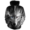 thumbnail image 4 of Sudadera con capucha con estampado 3D de animales para hombre y mujer, moda Otoño Invierno 2022, sudaderas con capucha con estampado de cabeza de lobo feroz, elegantes, tallas grandes, 4 of 5