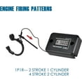 thumbnail image 5 of Runleader Motorcycle Engine Tach Hour Meter TOT Hours Accumulate Digital Tachometer Lawn Mower, 5 of 7