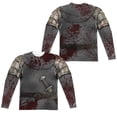thumbnail image 1 of Battle Damaged Jacket (Front - Back Print) - Regular Fit Long Sleeve Shirt - X-Large, 1 of 2