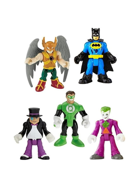 Imaginext DC Super Friends Heroes & Villains Figures Set Pack Fisher-Price