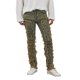 thumbnail image 1 of 3 estilos hombres elástico rasgado ajustado Biker bordado estampado Jeans desgastado agujero tapado Slim Fit Denim rayado alta calidad Jean, 1 of 5