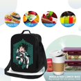 thumbnail image 4 of Insulated Lunch Bag Reusable Cooler Tote, Thermal Lunch Box with Shoulder Strap, Leakproof Food Storage Bag for Work Travel Picnic, 4 of 6