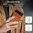 thumbnail image 2 of MYKOMI for Google Pixel 6A Wallet Case, Leather Case with Credit Card Holder and 360° Rotation Ring Stand, RFID Block Flip Leather Shockproof Cover, 2 of 7