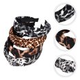thumbnail image 3 of 4 Pcs Bandeau Léopard Élégant Chic pour Cheveux pour Femme Fille, 3 of 10