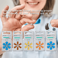 thumbnail image 5 of Power-One Hearing Aid Battery Size 312 Made in Germany Genuine 60 Batteries, 5 of 5