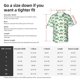 thumbnail image 5 of Fotbe St. Patrick's Day rainbows Camisa Hawaiana para Hombre Unisex – Camisa Casual de Verano con Botones de Manga Corta de Algodón y Lino,3X-Large, 5 of 7