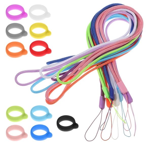 UPOUART 8 Pcs Anti Lost Pen Lanyards Assorted Color For General Users Hanging Items