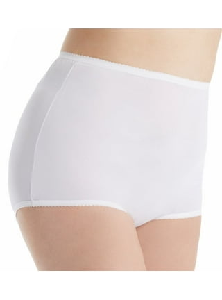 Plus Size Nylon Classic Brief Panty