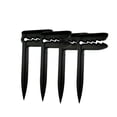 thumbnail image 2 of 4 pinzas de anclaje para toallas de playa al aire libre, resistentes para sujetar mantas de picnic en vacaciones. negro, 2 of 8