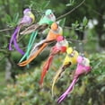 thumbnail image 2 of Simulation Feather Bird Lovely Exquisite Christmas Tree Ornament Artificial Foam Bird for Garden, 2 of 10