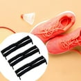 thumbnail image 6 of freneci Curly Shoelaces Casual Sneakers Replacement Laces Shoe Laces Black, 6 of 8
