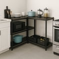thumbnail image 3 of Estante Anaquel Rack Repisas Rack and Pack  5 Niveles Metalico Negra, 3 of 7