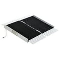 thumbnail image 2 of HOMCOM 2' Portable Wheelchair Ramp for Home, Threshold Handicap Ramp, 2 of 8
